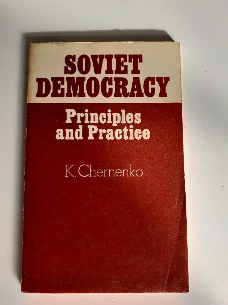 SOVIET DEMOCRACY, 19e eeuw, K. Chernenko, Europa, Ophalen of Verzenden