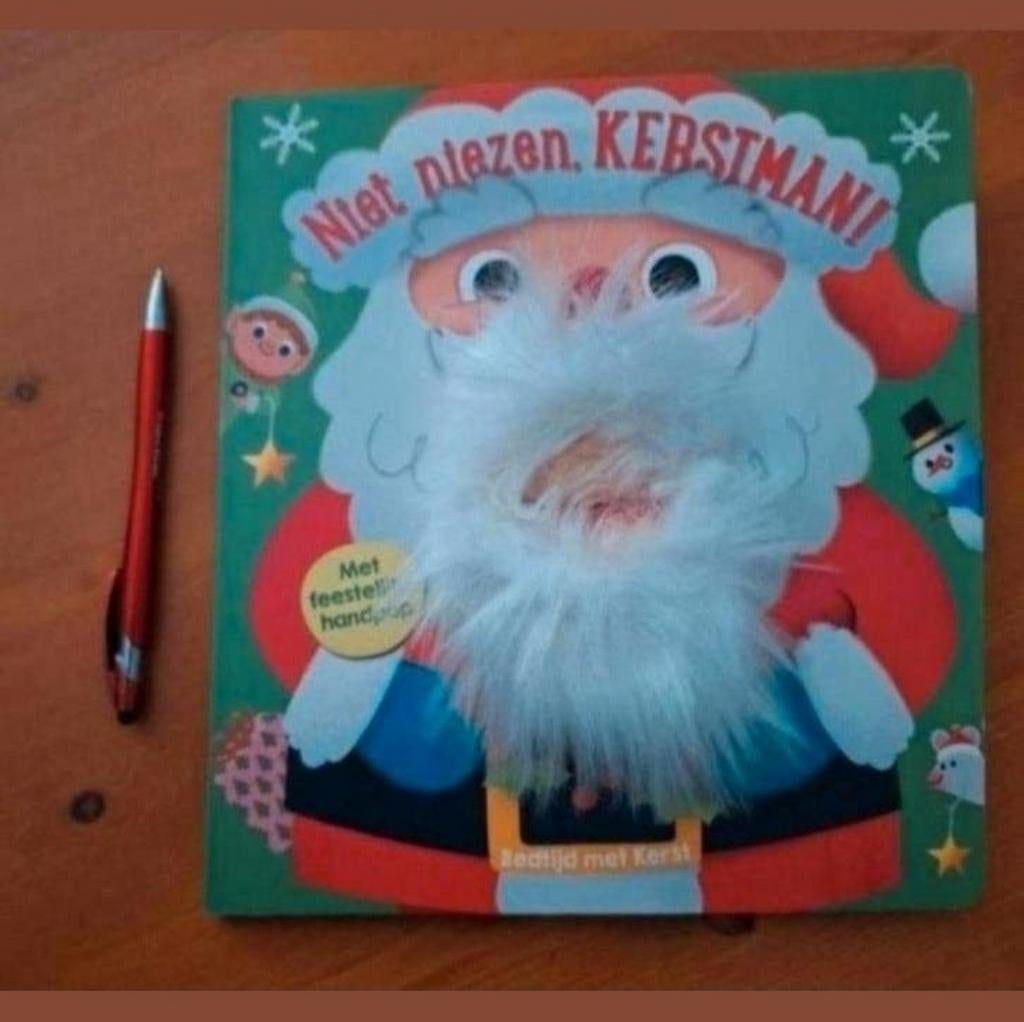 Niet niezen, Kerstman! - Interactief Kerstboek met handpop, Diversen, Kerst, Zo goed als nieuw, Ophalen of Verzenden