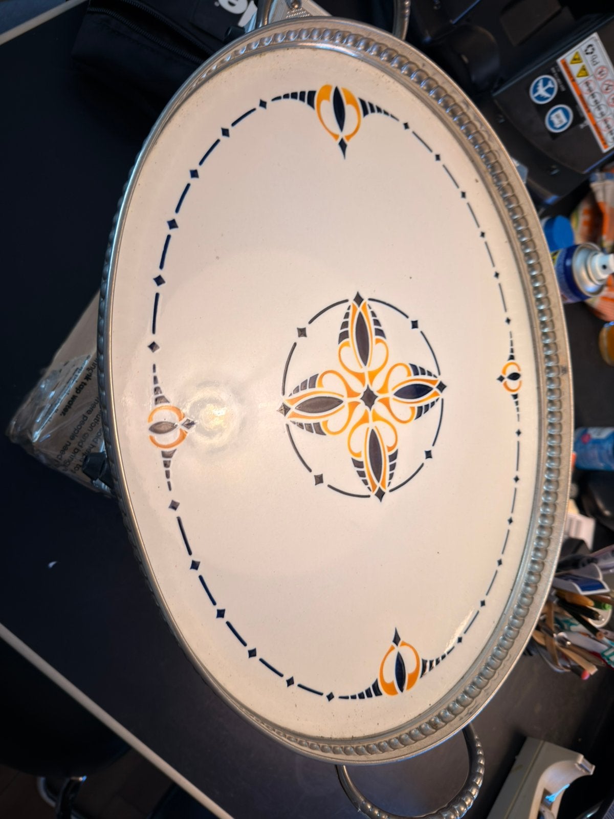 Art Deco dienblad, Ophalen of Verzenden