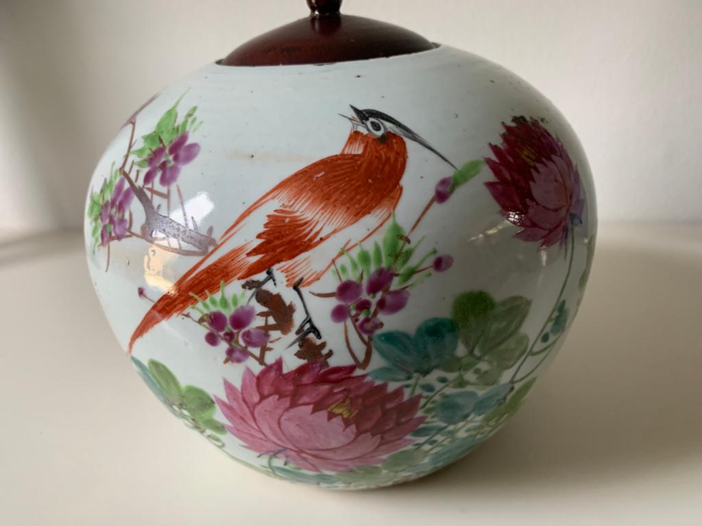 Antieke Chinese pot - TUNG CHIH CHING DYNASTY 1862-1874, Antiek en Kunst, Antiek | Porselein, Ophalen