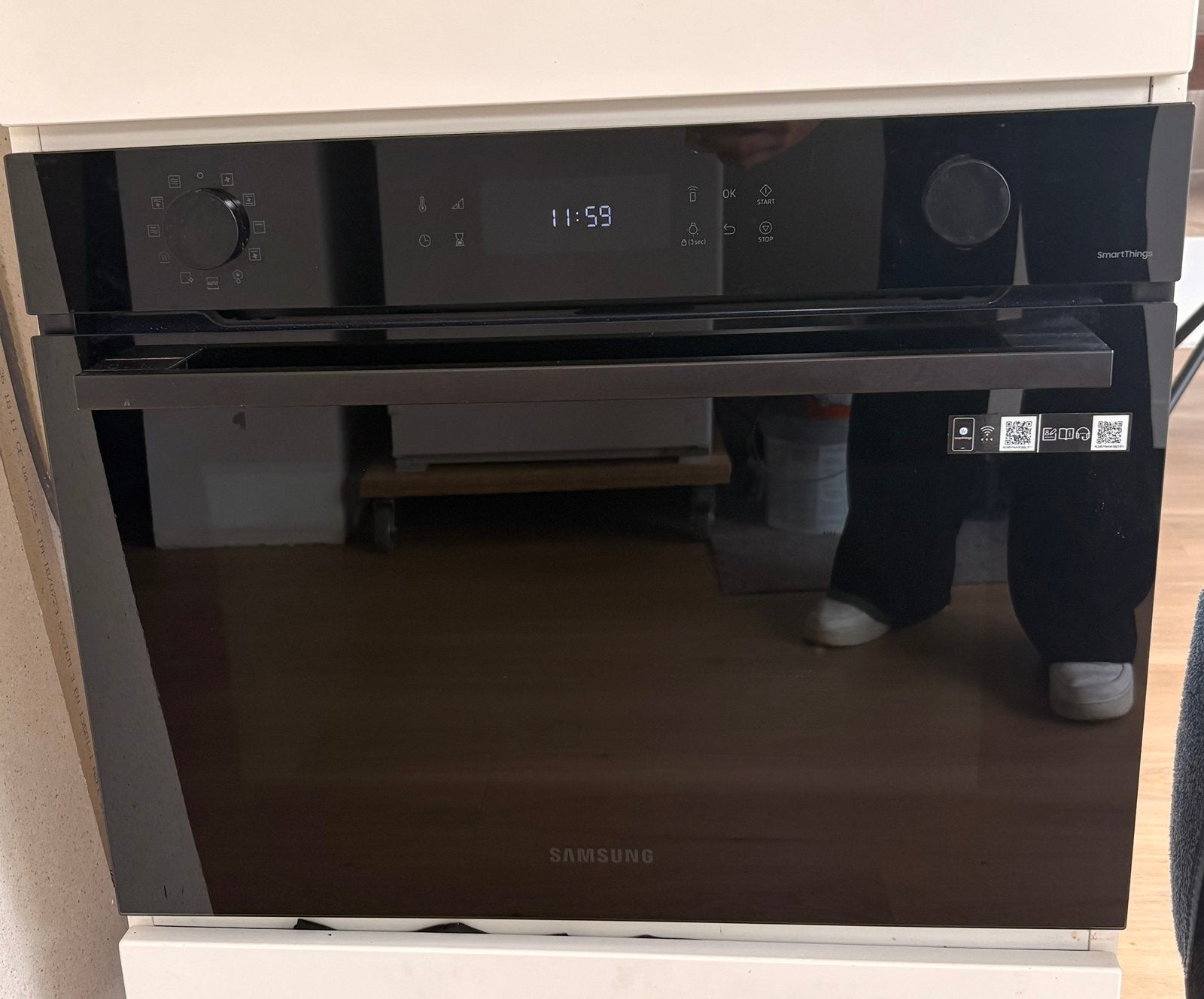 Combimagnetron Samsung, Witgoed en Apparatuur, Ovens, Ophalen, 45 tot 50 cm, Inbouw, 45 tot 60 cm