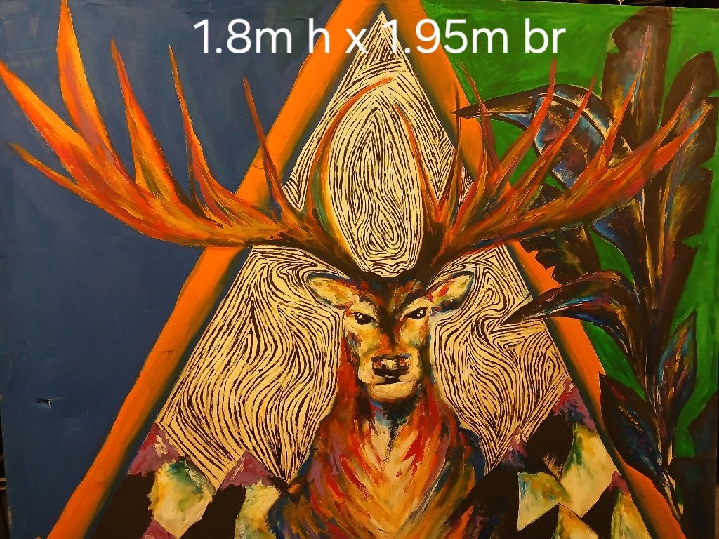 Decoratief schilderij, Ophalen