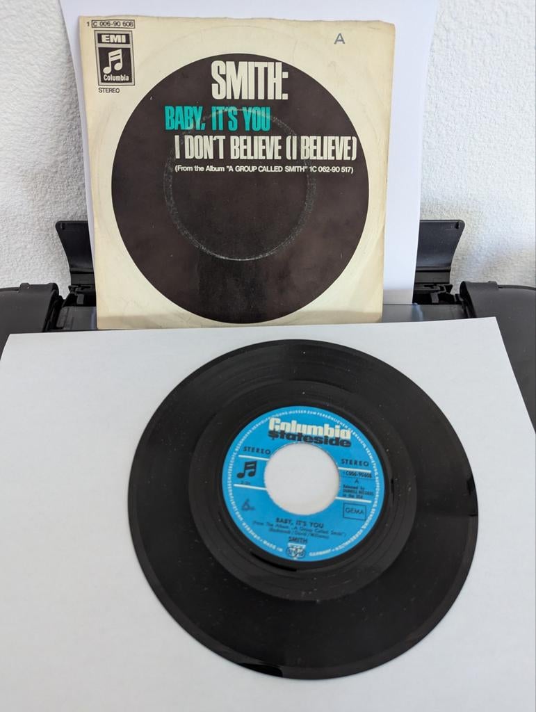 Smith - Baby its you ( vinyl single), Ophalen of Verzenden, Gebruikt, Pop, Single