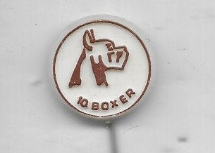 BOXER HONDEN DIEREN SPELD, Ophalen of Verzenden, Zo goed als nieuw, Dier of Natuur, Speldje of Pin