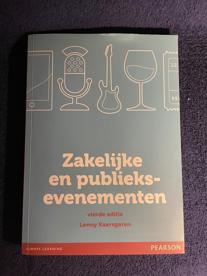 Boek: Zakelijke en Publieksevenementen – Lenny Kaarsgaren., Gelezen, Ophalen of Verzenden, Management, Lenny Kaarsgaren.