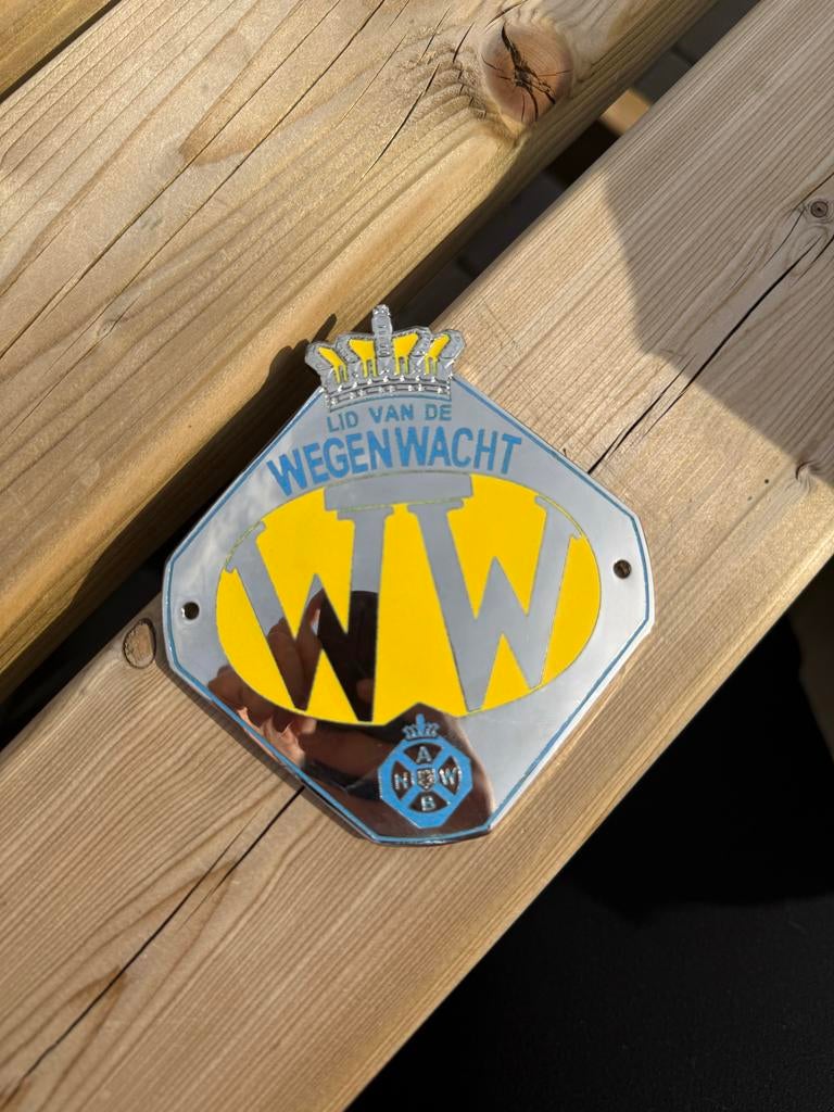 ANWB Wegenwacht embleem, Auto diversen, Auto-accessoires, Ophalen of Verzenden, Gebruikt