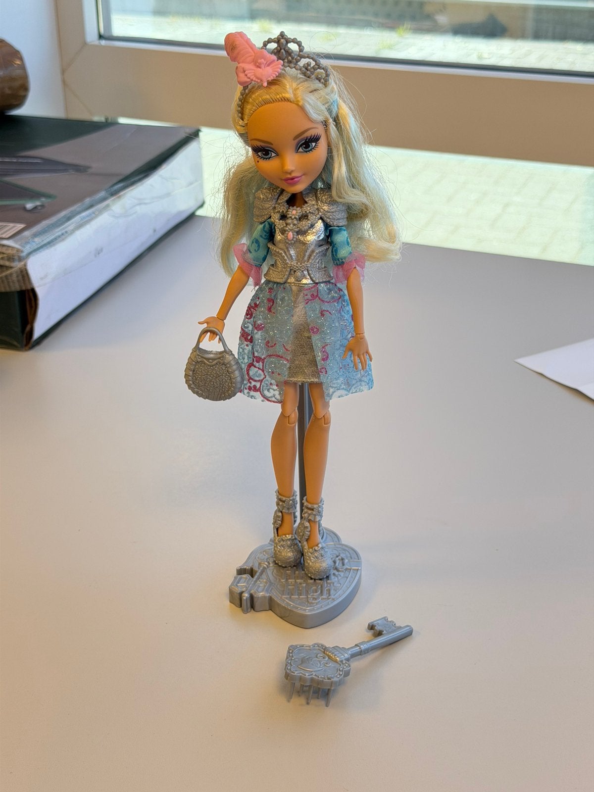 Ever After High Darling Charming compleet Mattel wave 1 pop, Fashion Doll, Ophalen of Verzenden, Zo goed als nieuw, H
