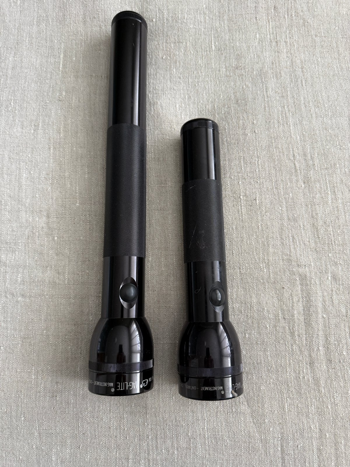 Zaklantaarn / zaklamp / Staafzaklantaarn / Mag-Lite 2 stuks, Ophalen of Verzenden, Zo goed als nieuw, Batterij
