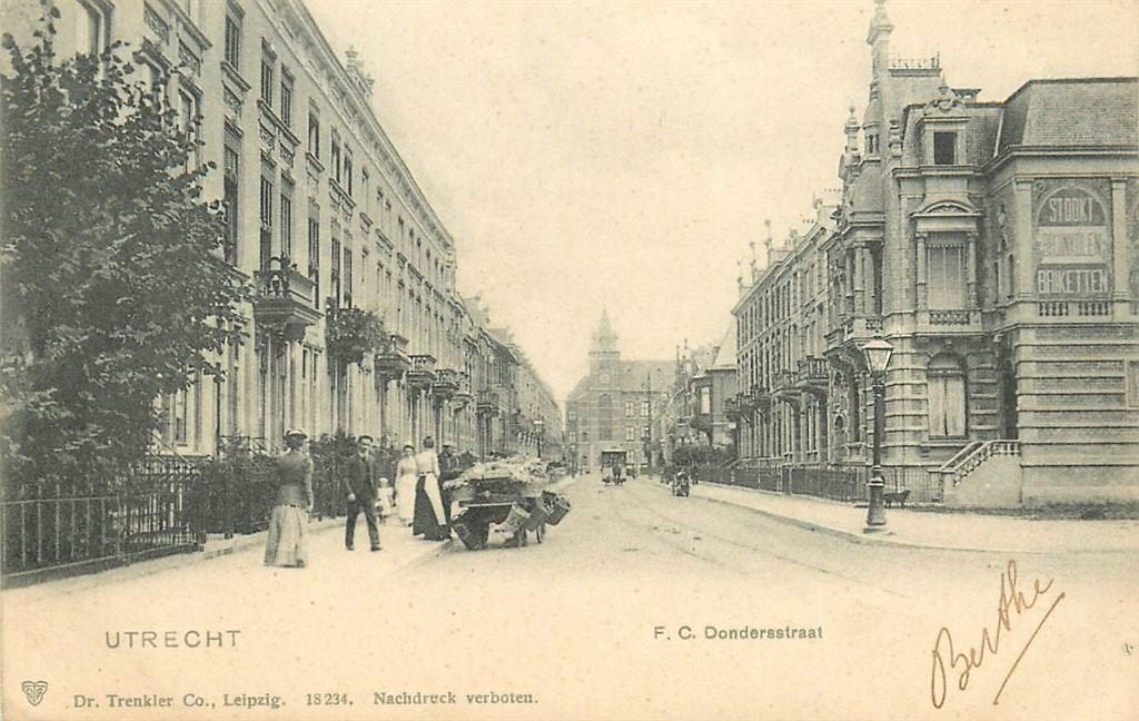 701-035-035 Utrecht FC Dondersstraat, Verzenden, Voor 1920, Utrecht