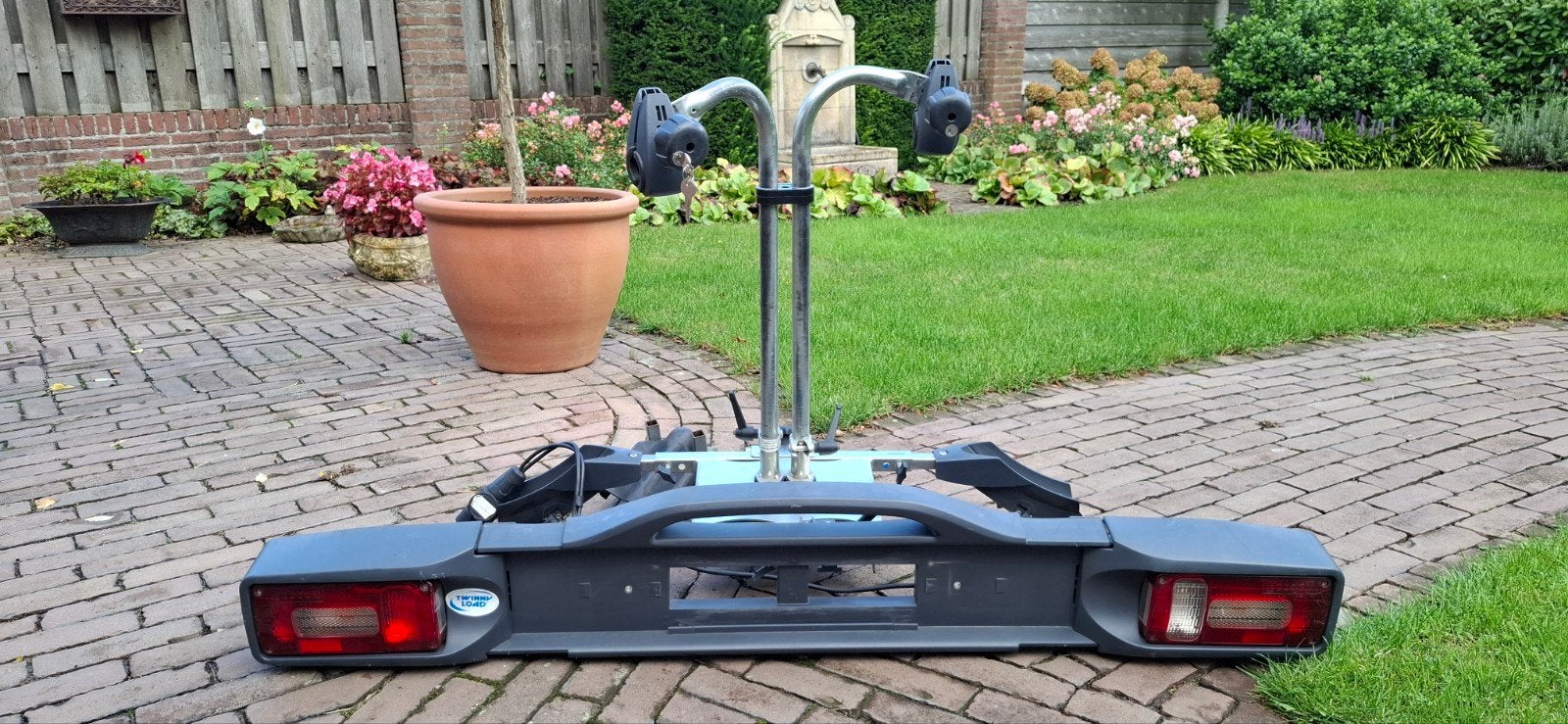 fietsendrager twin load, Auto diversen, Ophalen of Verzenden, 2 fietsen, Gebruikt, Fietsendrager-accessoire