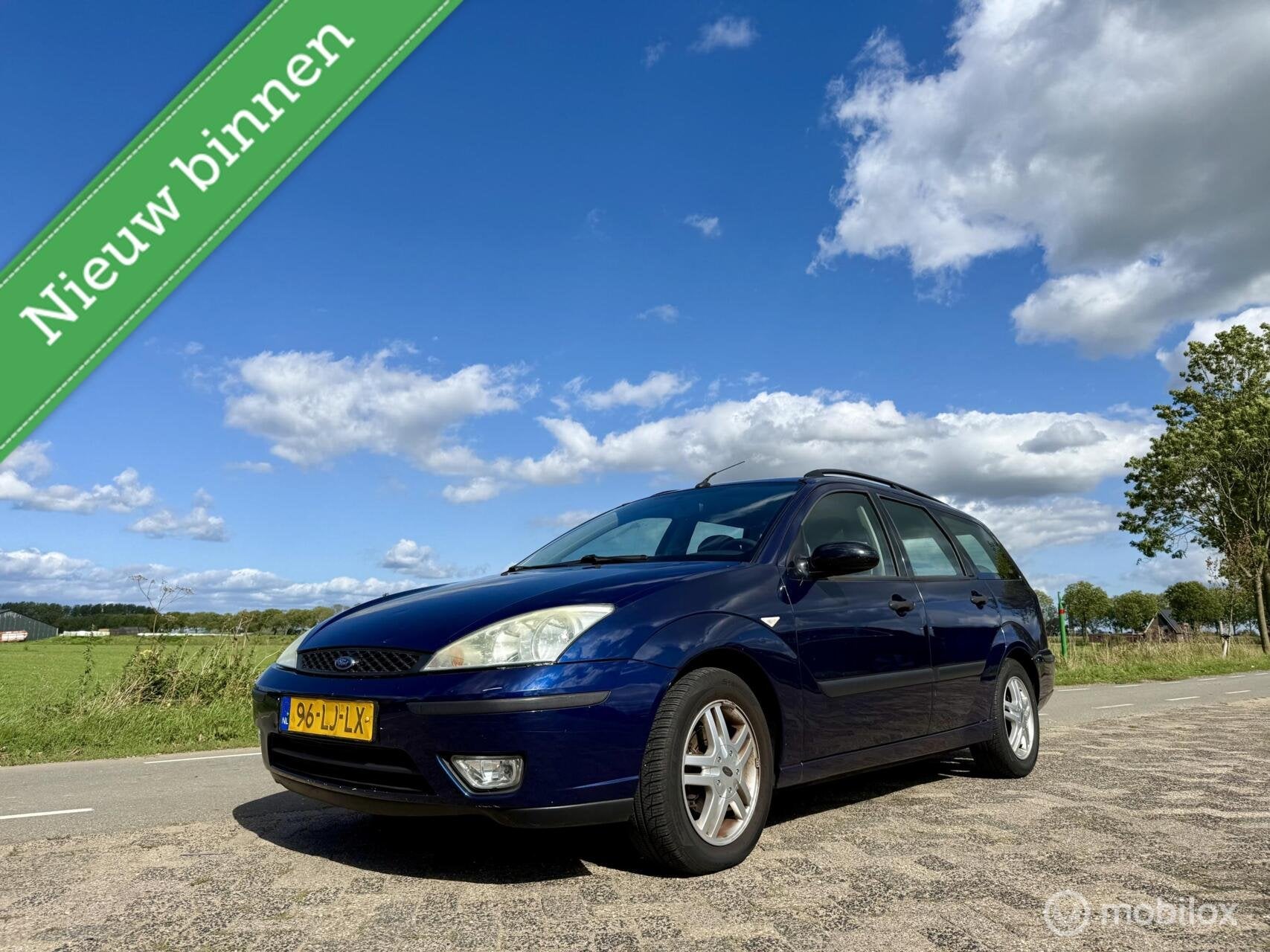 Ford Focus Wagon 1.6-16V Centennial, BJ 2003, Airco,Trekhaak, 1596 cc, Gebruikt, 4 cilinders, Origineel Nederlands