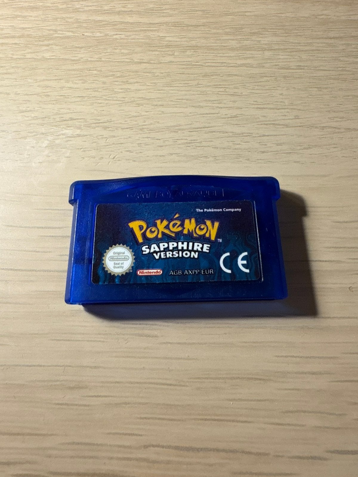 Pokemon Sapphire - Game Boy Advance, Spelcomputers en Games, 1 speler, Ophalen of Verzenden, Zo goed als nieuw, Role Playing Game (Rpg)