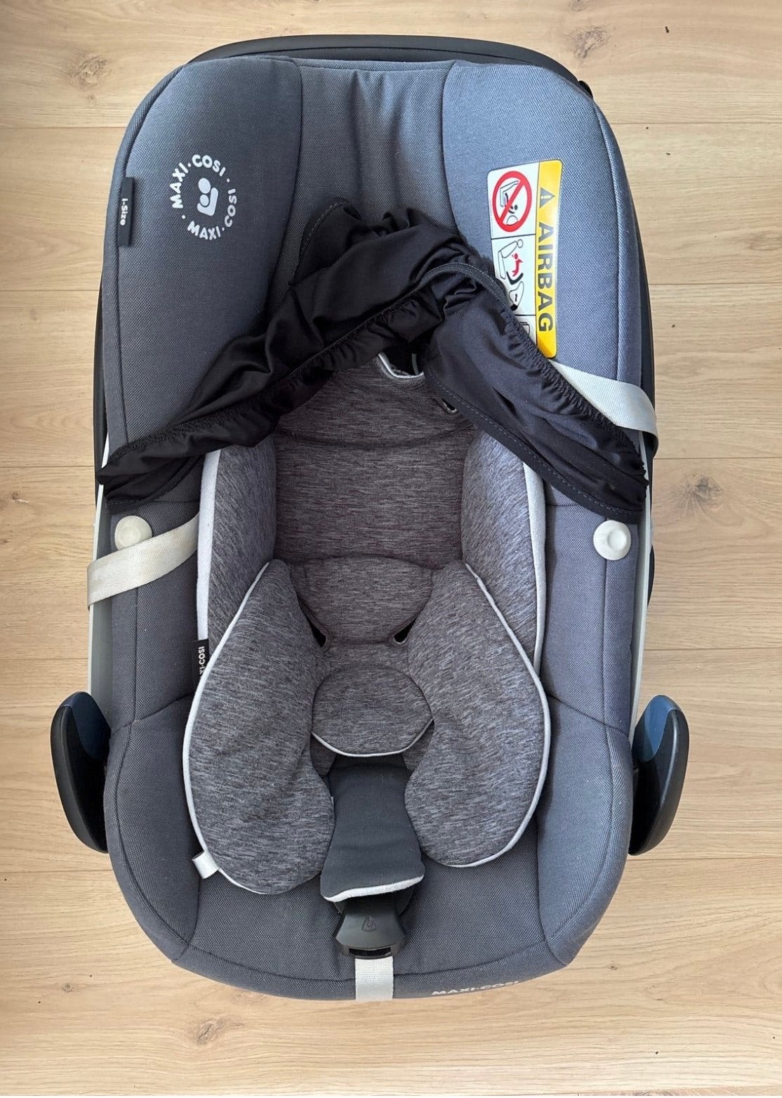 Maxi-Cosi i-Size autostoel, Kinderen en Baby's, Ophalen, Autogordel of Isofix, Gebruikt, Zijbescherming