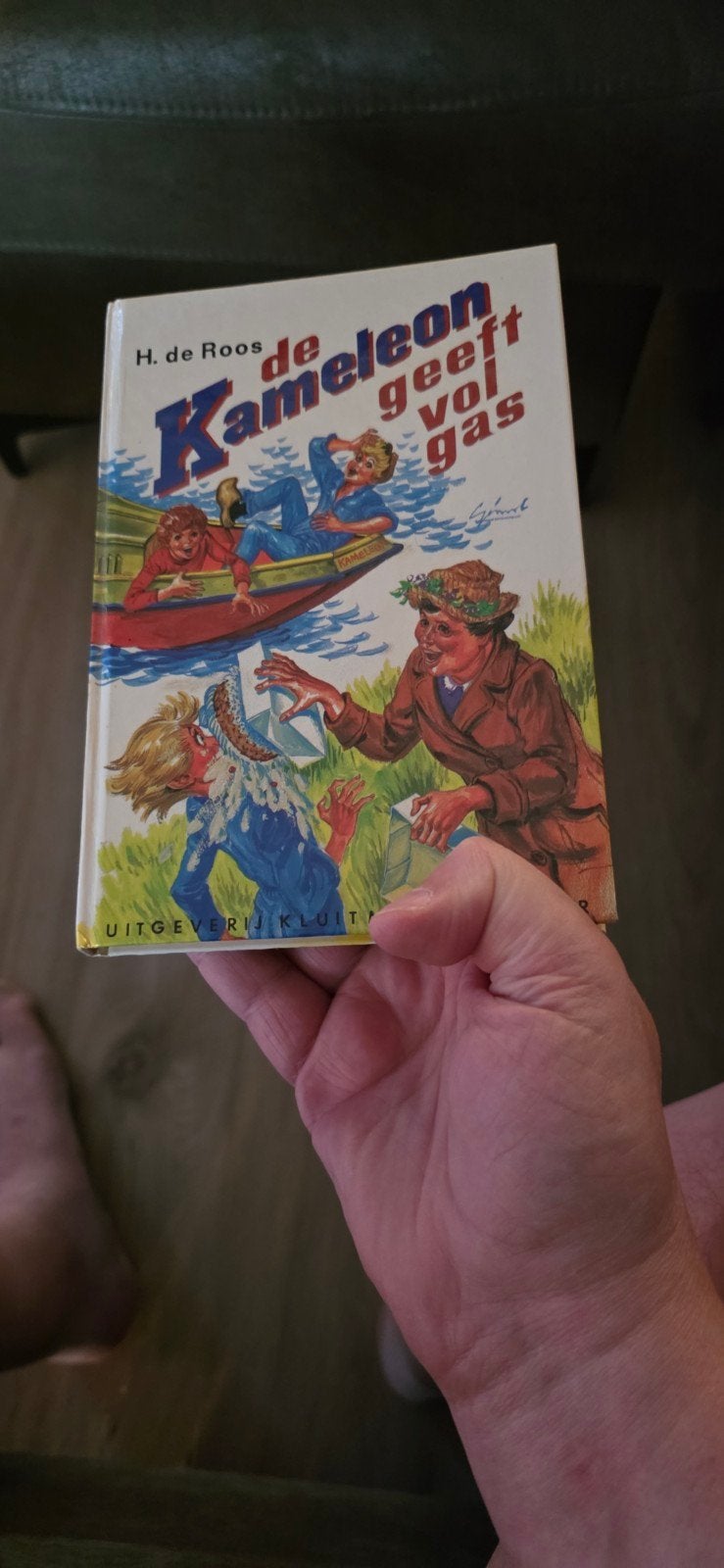 De Kameleon geeft vol gas - H. de Roos, Verzenden, Gelezen, H. de Roos, Fictie