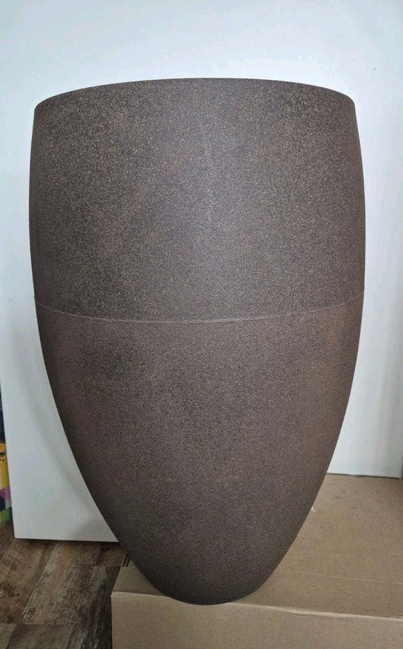 Capi europe Hoge Bloempot Bruin, Ophalen, Kunststof, Gebruikt, Minder dan 60 cm