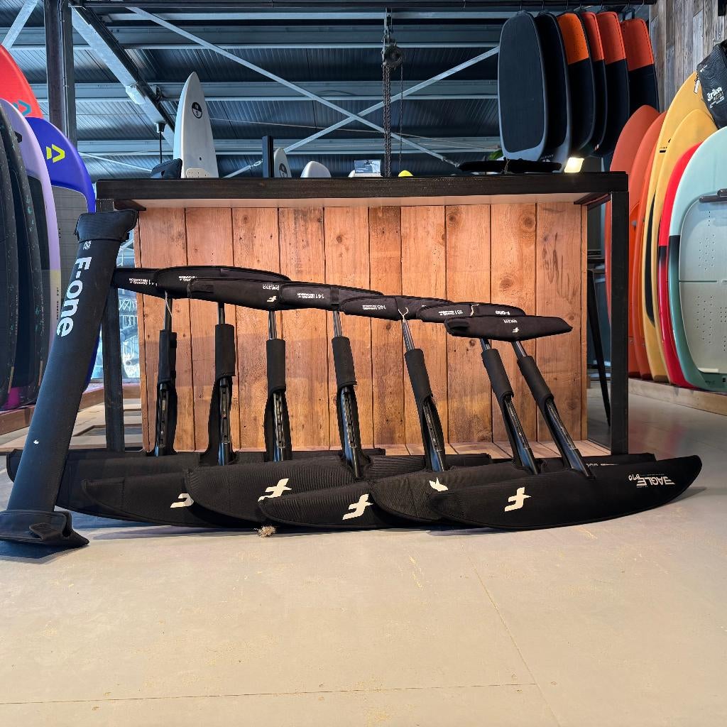 F-One SK8/Eagle/Seven Seas/phantom Carbon Foils + Masts, Watersport en Boten, Wingsurfen, Zo goed als nieuw, Wingsurf-hydrofoil