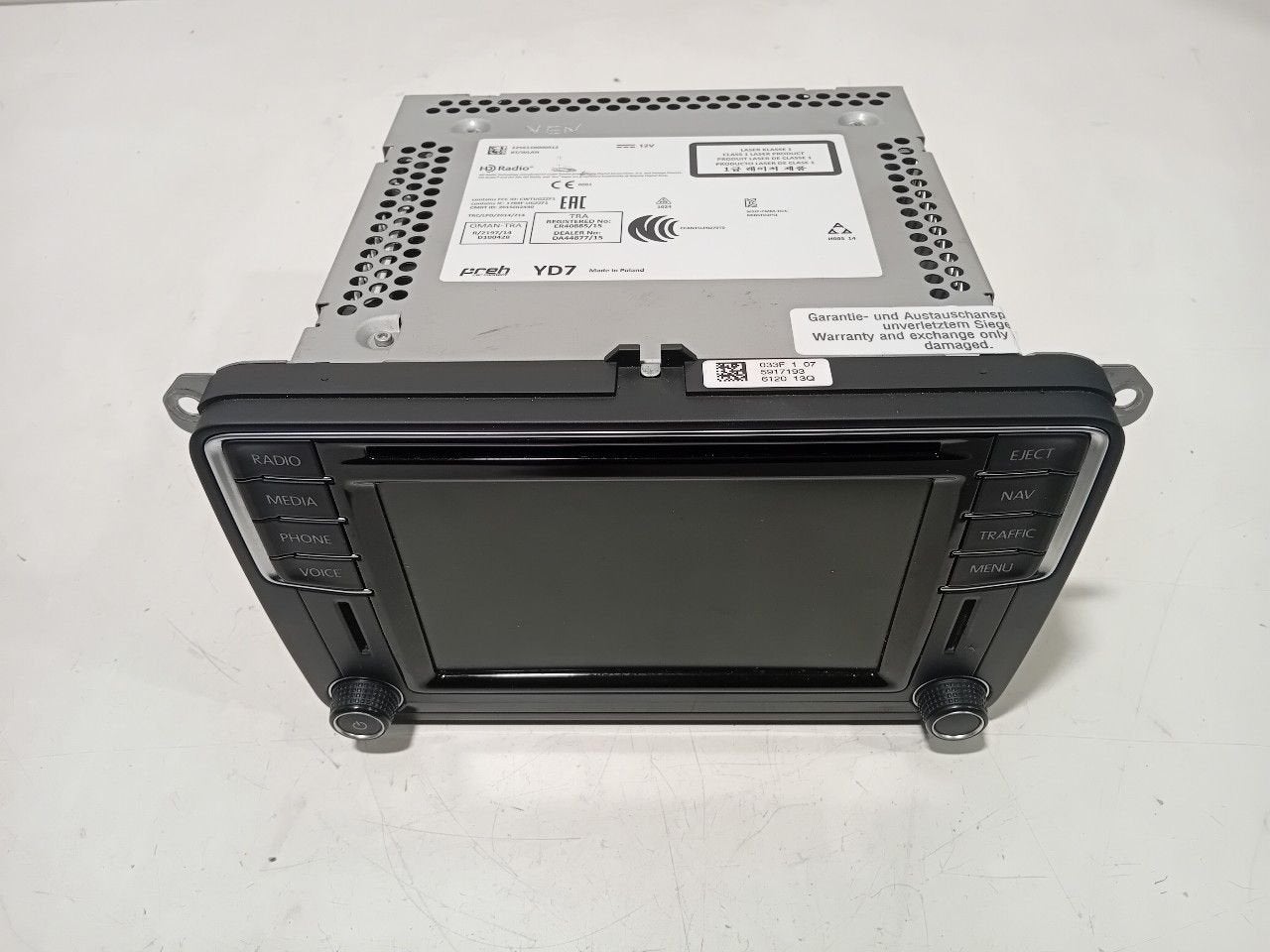 Navigatiesysteem Volkswagen Caddy, Onderdelen@venauto.nl, Van der Ven Autorecycling B.V., Gebruikt, Ettenseweg 76, 4706 PB Roosendaal, The Netherlands