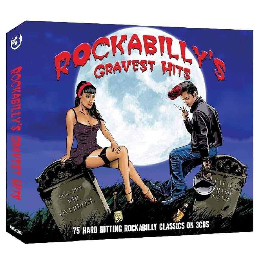 Various – Rockabilly's Gravest Hits (3-CD set), Verzenden, Zo goed als nieuw