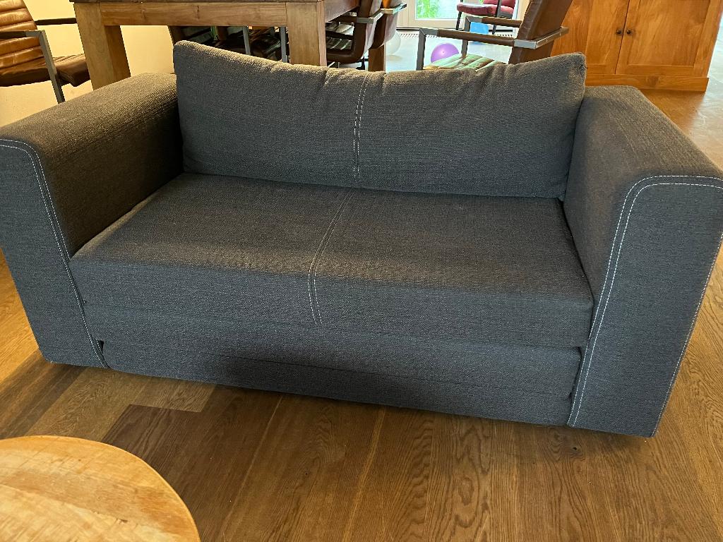Slaapbank, Ophalen, Gebruikt, 70 cm of minder, Tweepersoons