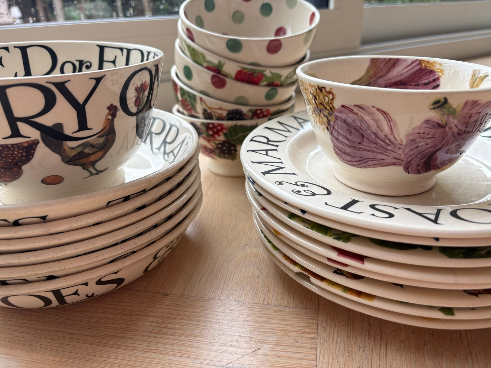 Emma Bridgewater: Borden en Kommen, Ophalen, Gebruikt, Landelijk/Boerenbont, Emma Bridgewater