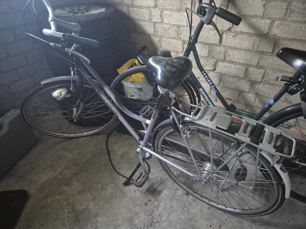 2 dames fietsen, Ophalen, Gebruikt, Overige merken
