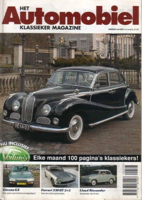 Automobiel 5 2003 : Oldsmobile Toronado - BMW 501 & 502, Ophalen of Verzenden, Gelezen, Algemeen