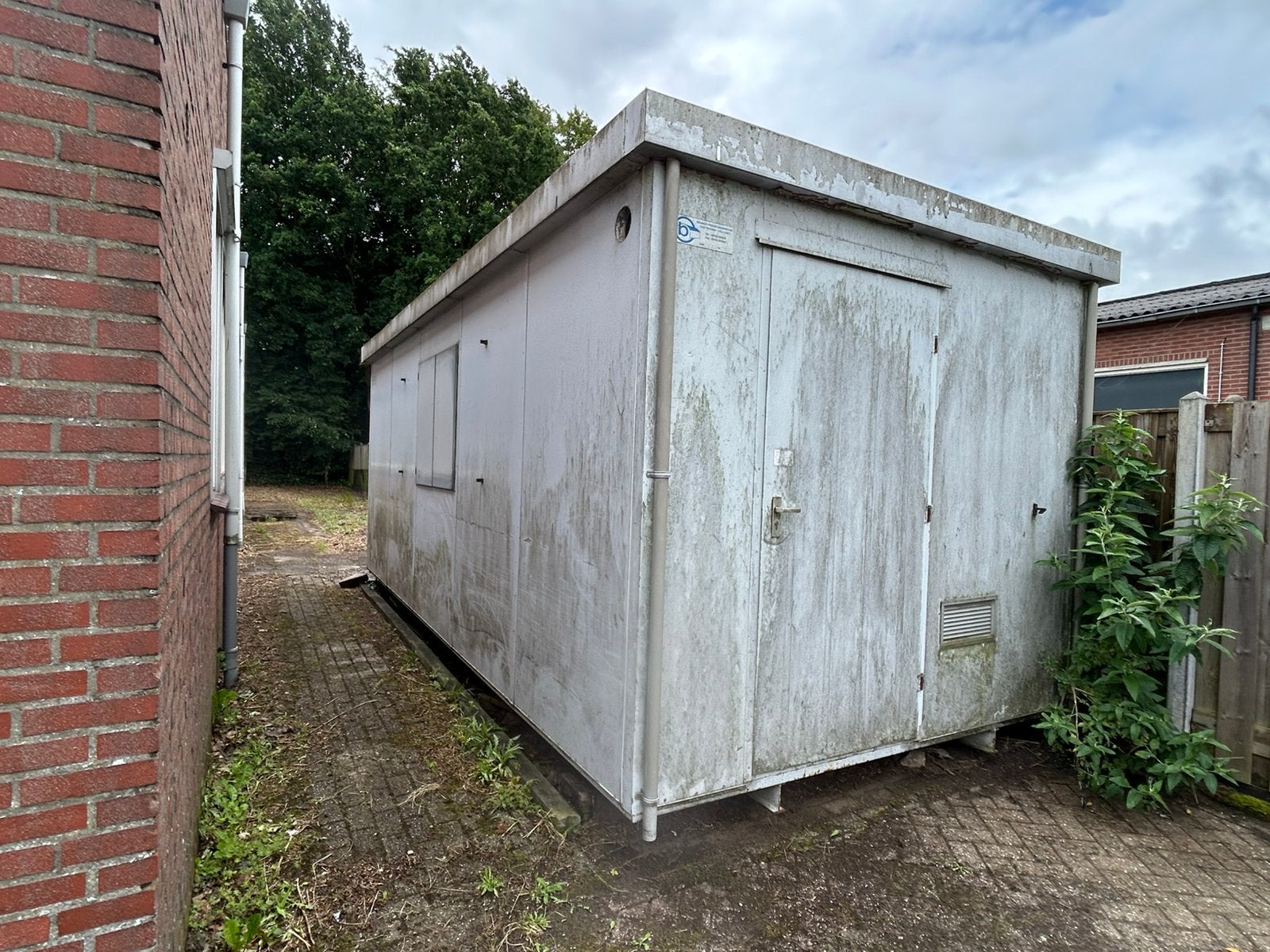 Bouw, kantoor of woonunit, Ophalen, Gebruikt