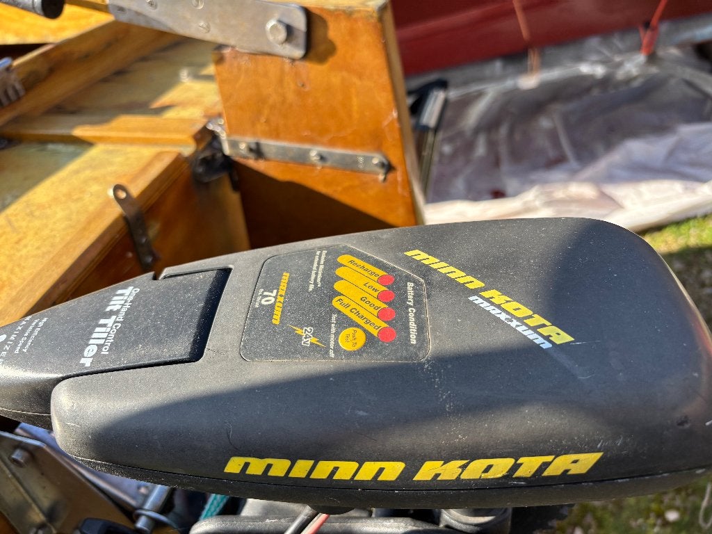Minn Kota  70lbs 24v elektromotor, Watersport en Boten, Ophalen, Gebruikt, Motor en Techniek