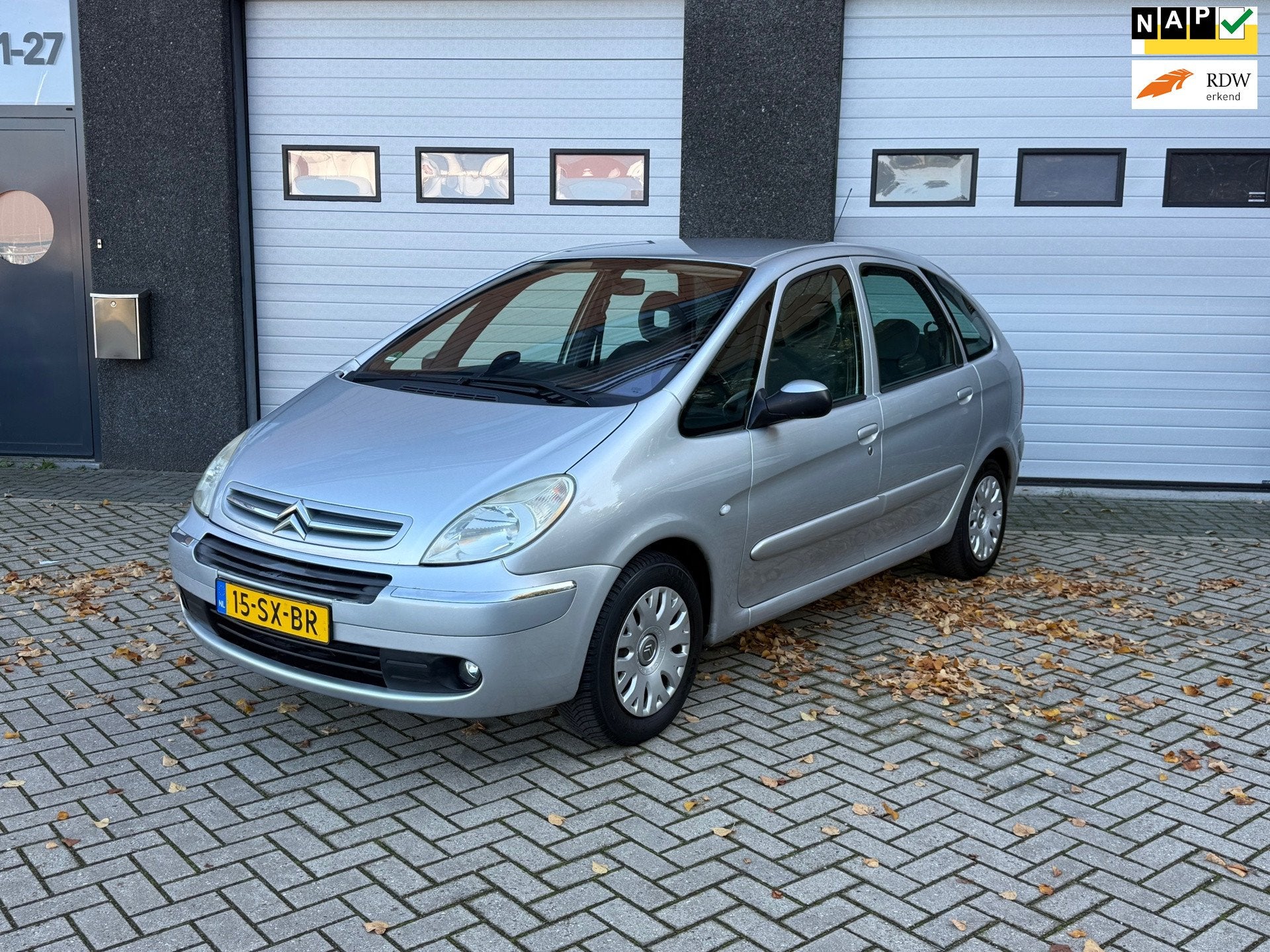 Citroen Xsara Picasso 1.6i-16V Caractère NAP/CRUISE/CLIMA, Auto's, Voorwielaandrijving, 4 cilinders, Verwarmde buitenspiegels