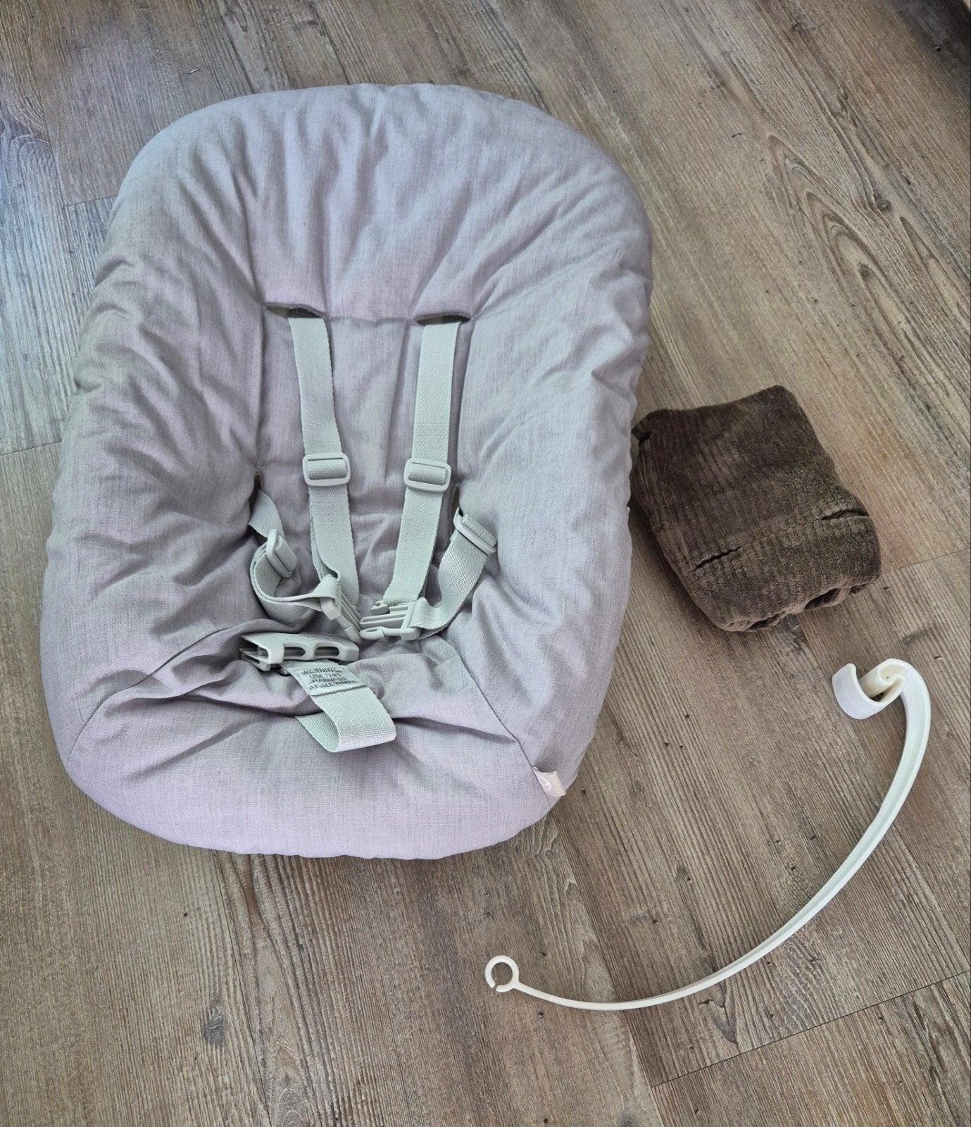 Stokke Tripp Trapp Newborn Set (incl speelboog en hoes), Ophalen of Verzenden, Zo goed als nieuw, Overige typen, Gordel(s)