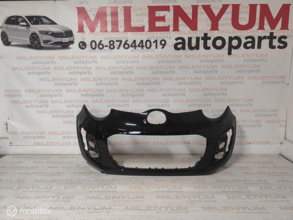 Voorbumper imitatie zwart EXZ Citroen C1 I (2012-2014), Voorbumper, Citroën, Voor, Nieuw