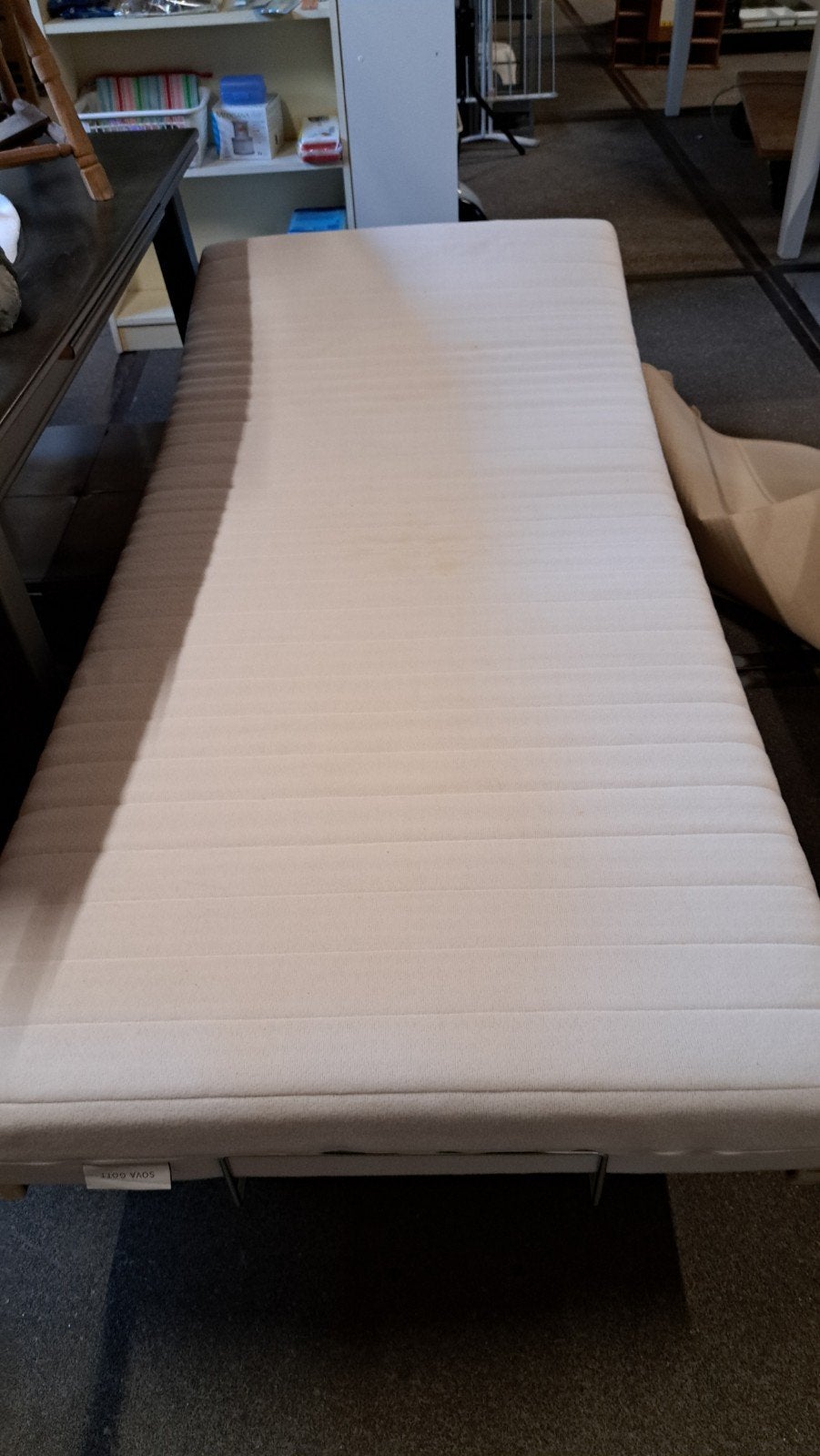 Euro Sleep lattenbodem met matras 90x200 cm, Ophalen, Gebruikt, 90 cm, Eenpersoons