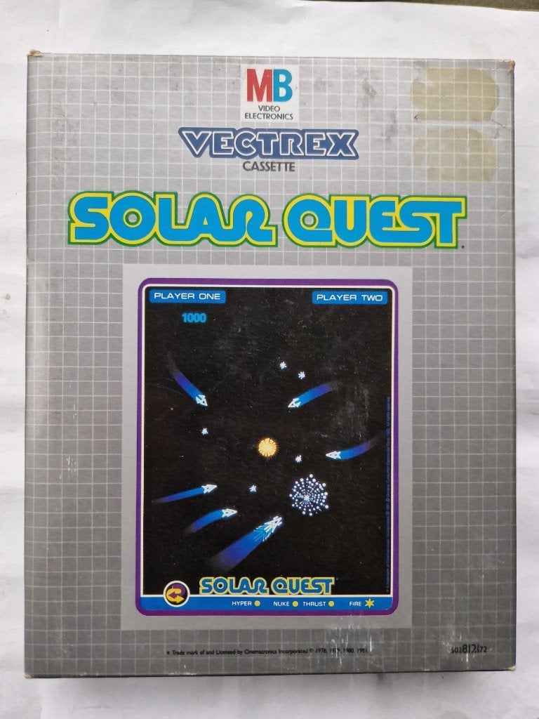 vectrex SOLAR QUEST, Gebruikt, 1 speler, Racen en Vliegen, Ophalen of Verzenden