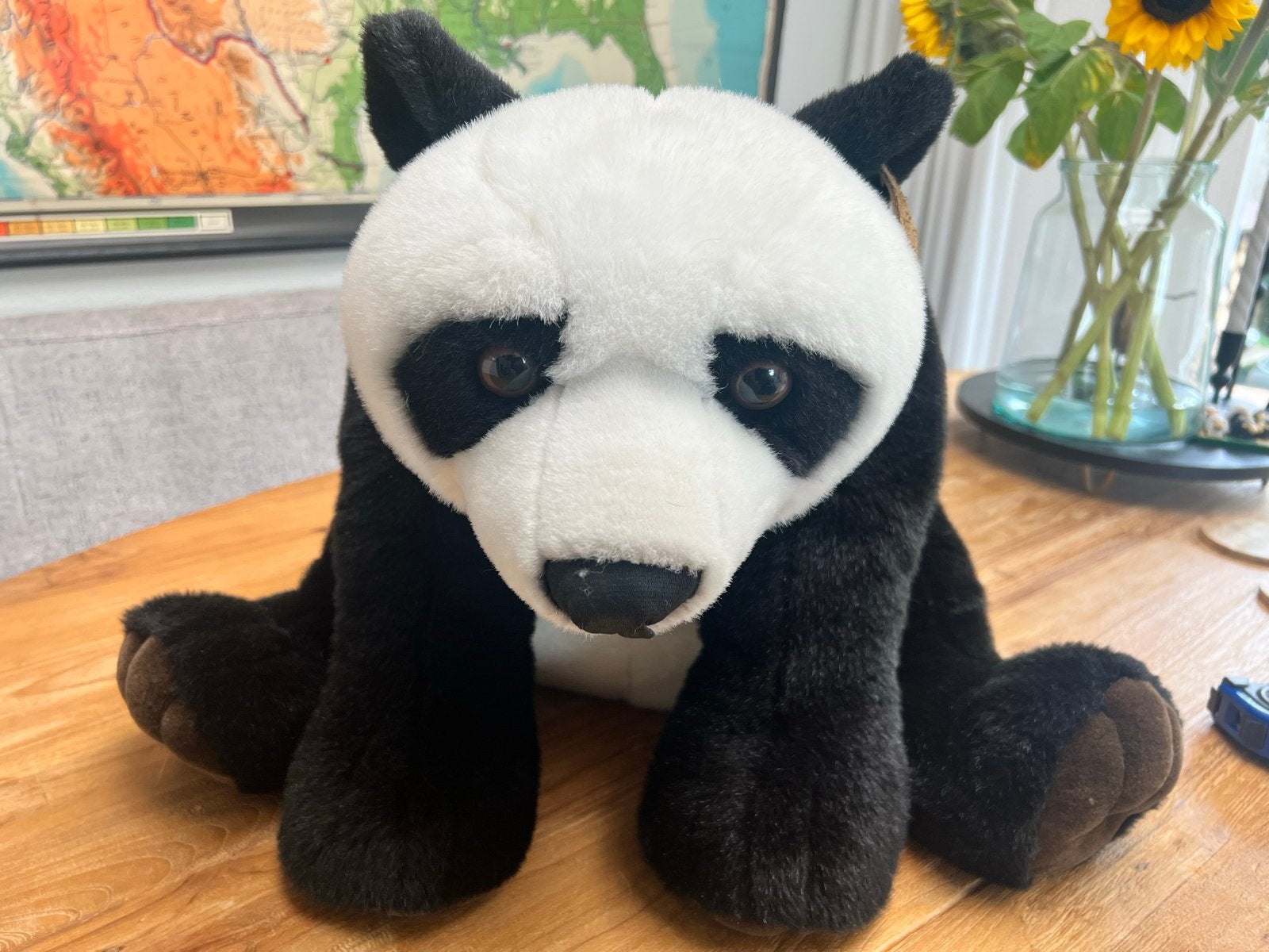 GROTE pluche reuzenpanda WWF knuffel, Overige merken, Overige karakters, Beer, Ophalen of Verzenden