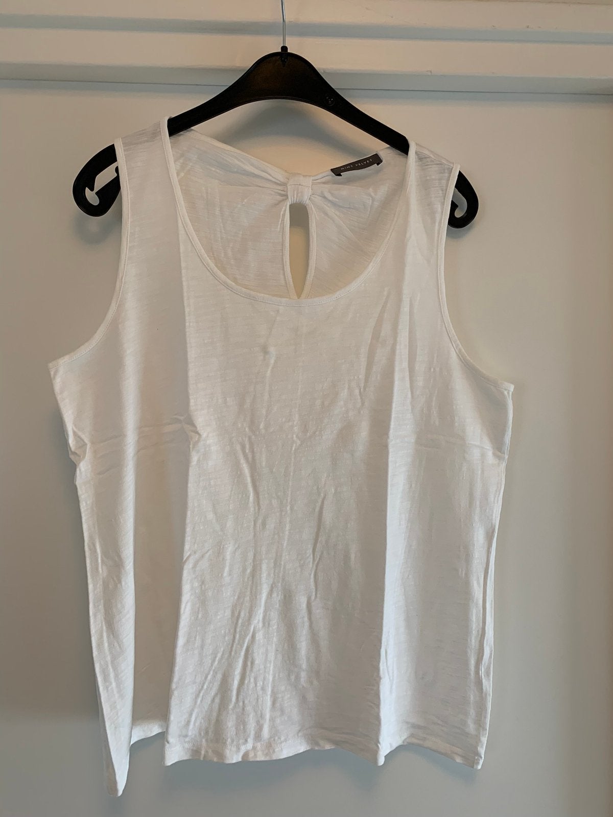 Wit mouwloos topje Mint Velvet 44 XXL, Kleding | Dames, Wit, Maat 42/44 (L), Ophalen of Verzenden, Zo goed als nieuw