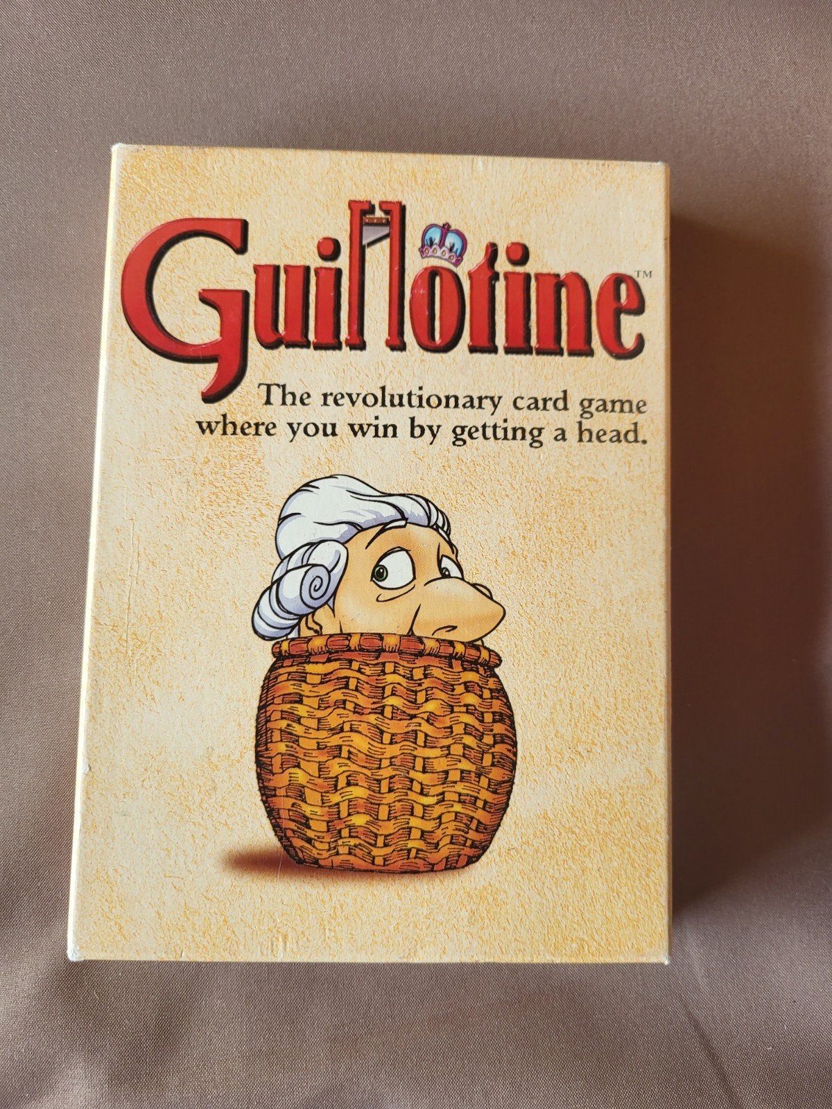 Guillotine kaartspel - Compleet en in goede staat, Drie of vier spelers, Ophalen of Verzenden, Zo goed als nieuw, Wizards of the Coast