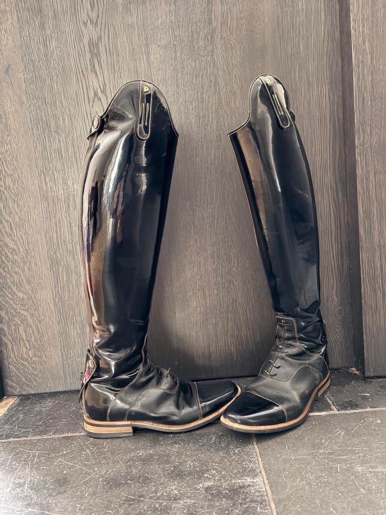 Petrie lak laarzen, Dieren en Toebehoren, Gebruikt, Dressuur, Ophalen of Verzenden, Dames