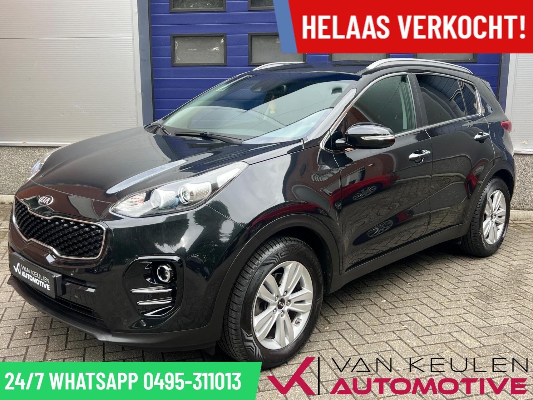 Kia Sportage 1.6 GDI l Trekhaak l Carplay l Navi l Cruise, Auto's, Voorwielaandrijving, Stof, Gebruikt, 4 cilinders