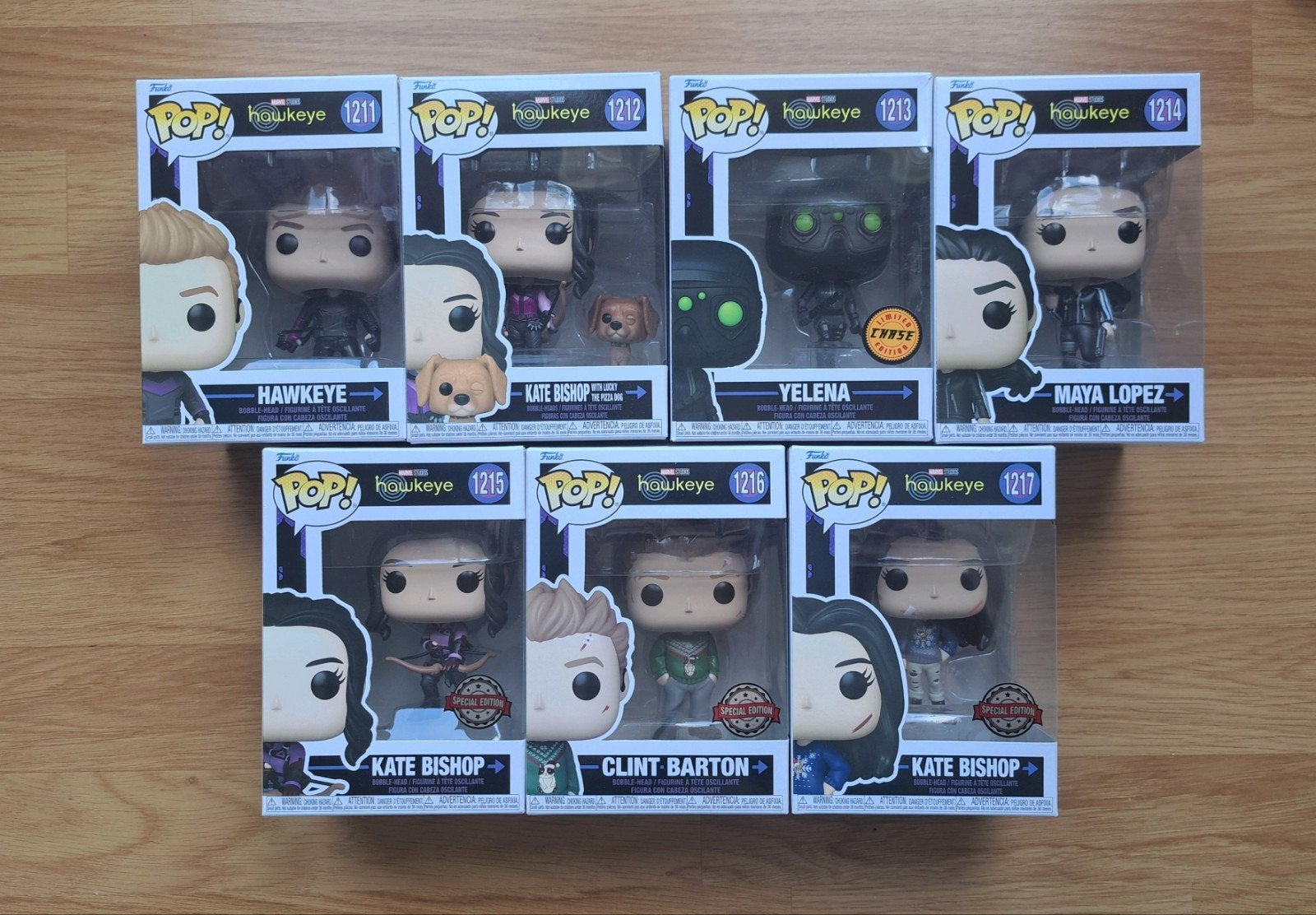Funko Pop! Hawkeye (7 Stuks) - Nieuw in doos, Ophalen of Verzenden, Nieuw