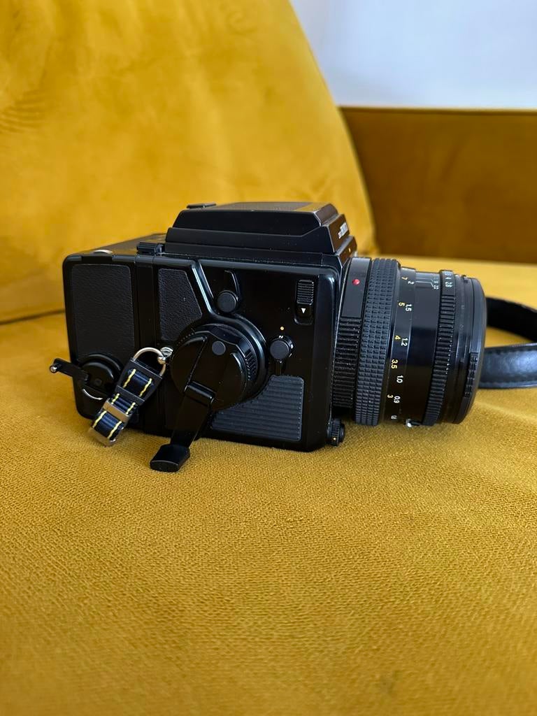Zenza Bronica SQ-Ai camera analoog, Audio, Tv en Foto, Fotocamera's Analoog, Ophalen, Zo goed als nieuw, Compact, Overige Merken