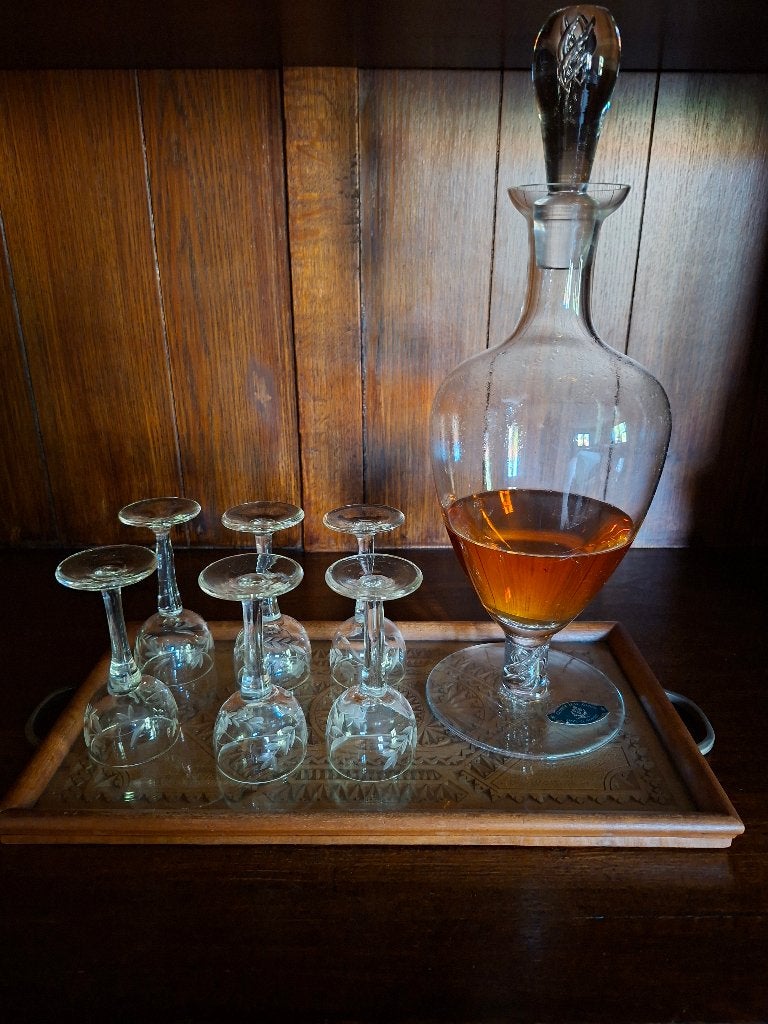 Borrel set, Antiek en Kunst, Antiek | Glas en Kristal, Ophalen