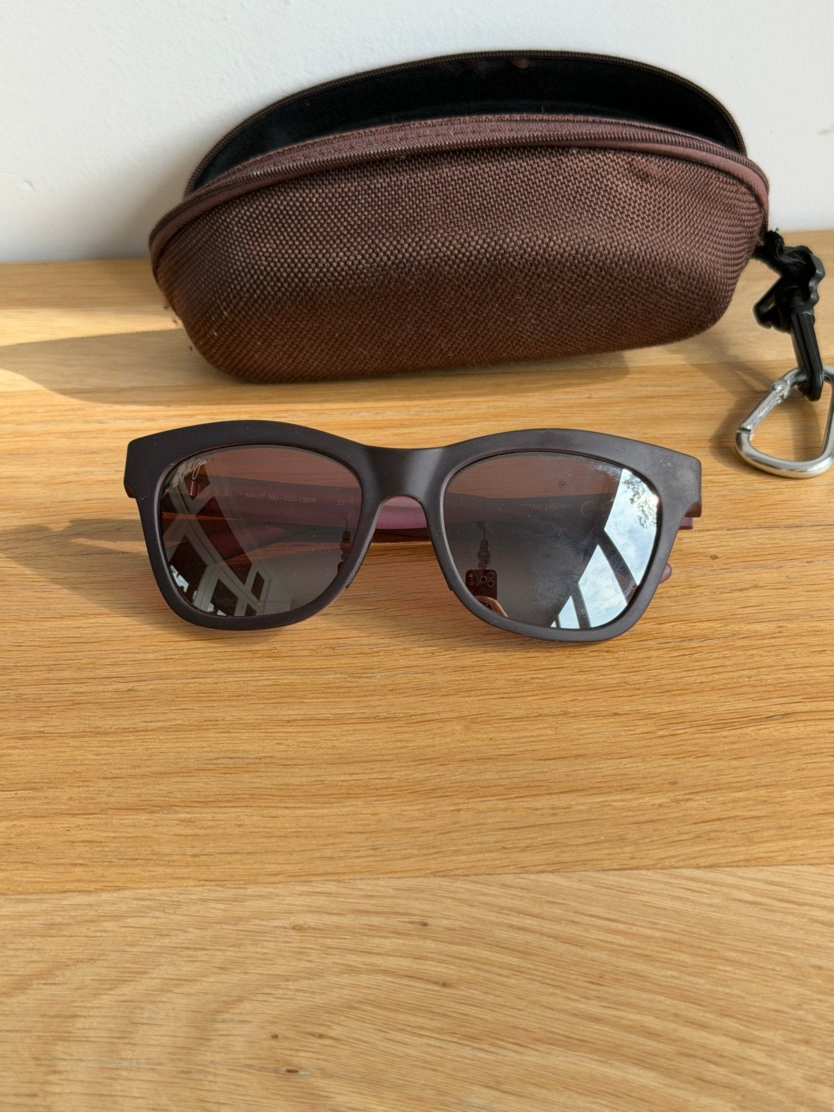 Maui Jim Sweet Leilani MJ-722-13MR Zonnebril, Overige merken, Gebruikt, Zonnebril, Paars