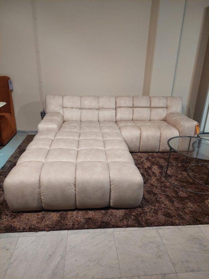 bank, blokken, japandi, retro, industrieel,, organisch, Ophalen, 250 tot 300 cm, Nieuw, 75 tot 100 cm