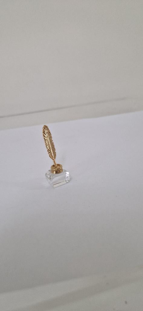 Swaroski Kristal Memories inktpot en veer, Ophalen of Verzenden, Zo goed als nieuw, Figuurtje