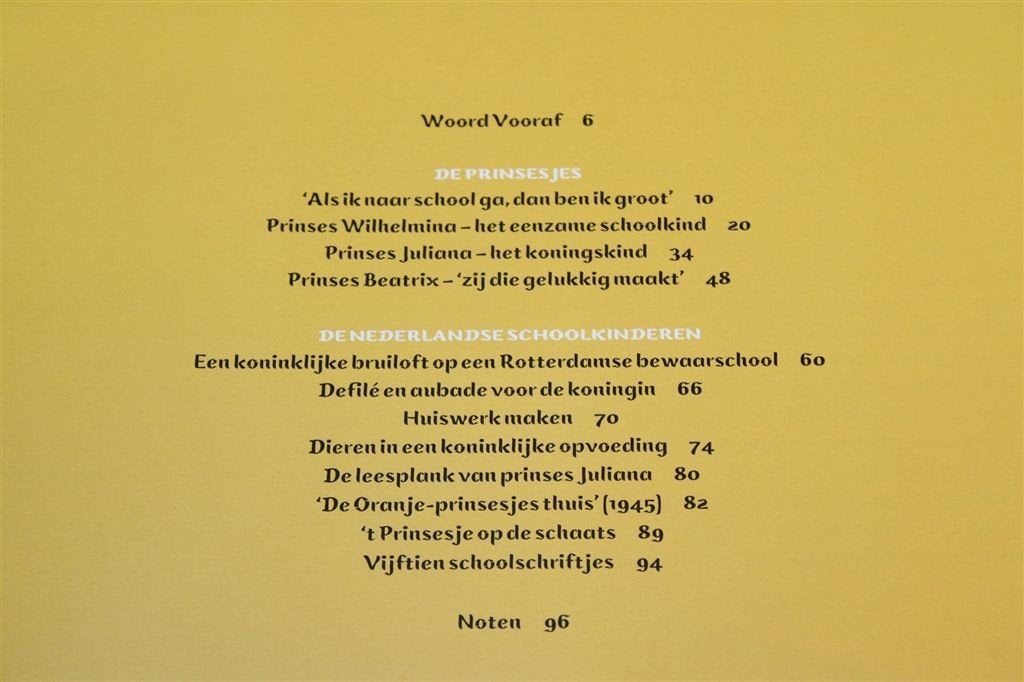 Ook Prinsesjes Gaan naar School — Koninklijk Onderwijs, Verzamelen, Gebruikt, -, Kaart, Foto of Prent, -