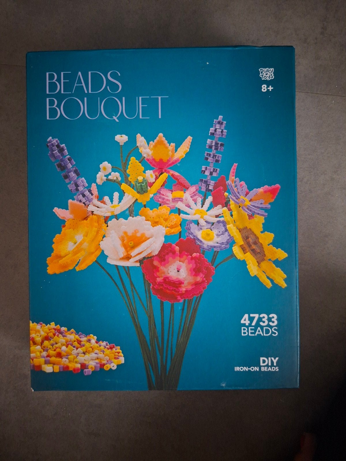 Beads bouguet/strijkkralen bloemen, Ophalen of Verzenden, 500 t/m 1500 stukjes, Nieuw