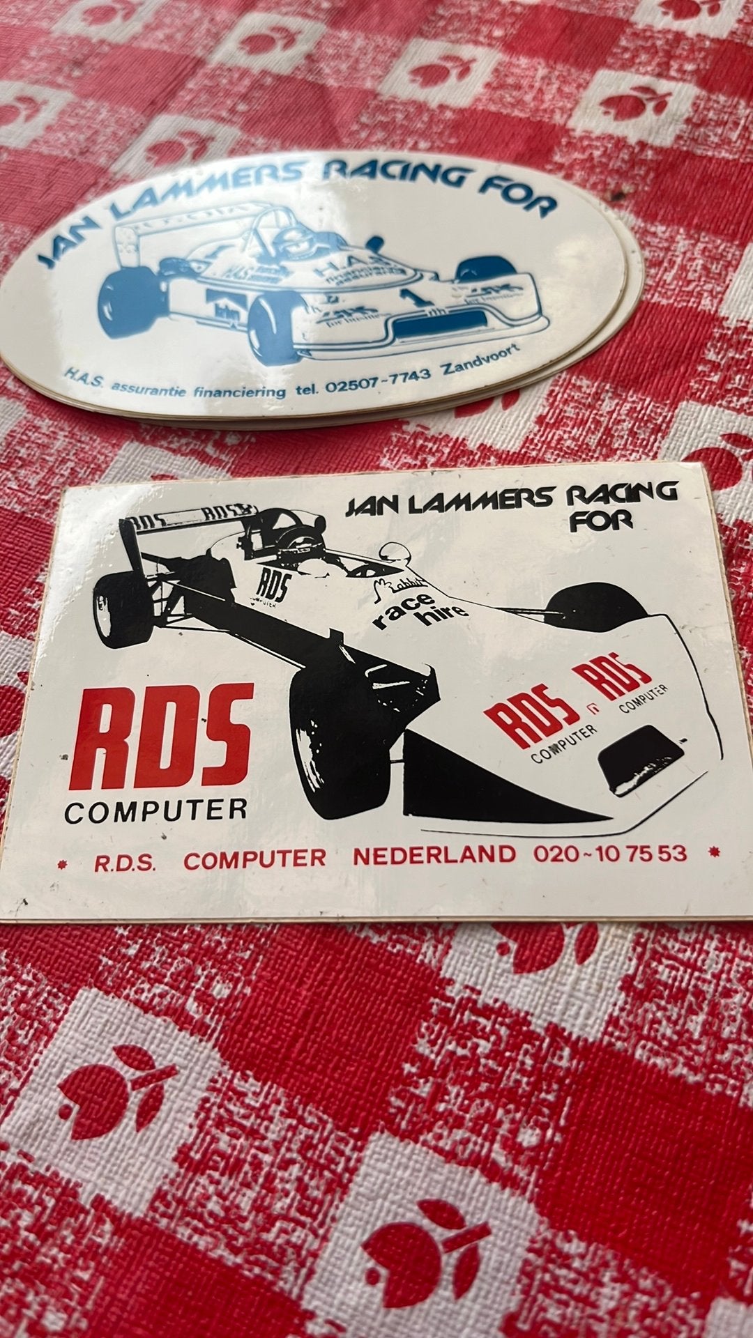 Jan lammers, Auto diversen, Autostickers, Ophalen of Verzenden