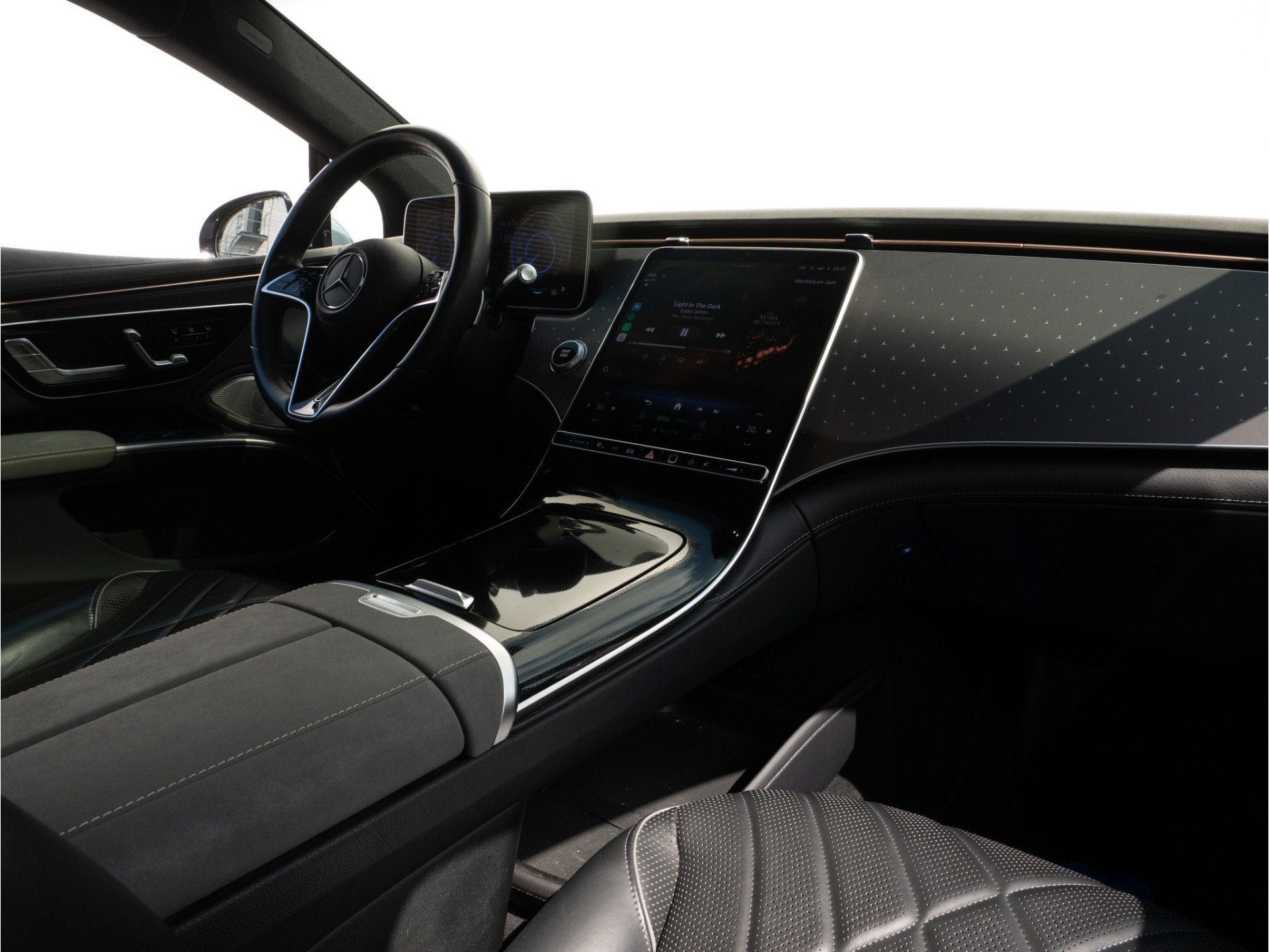 Mercedes-Benz EQS 450+ Luxury Line 108 kWh Trekhaak/ Panoram, Automaat, Achterwielaandrijving, Gebruikt, 124 €/maand