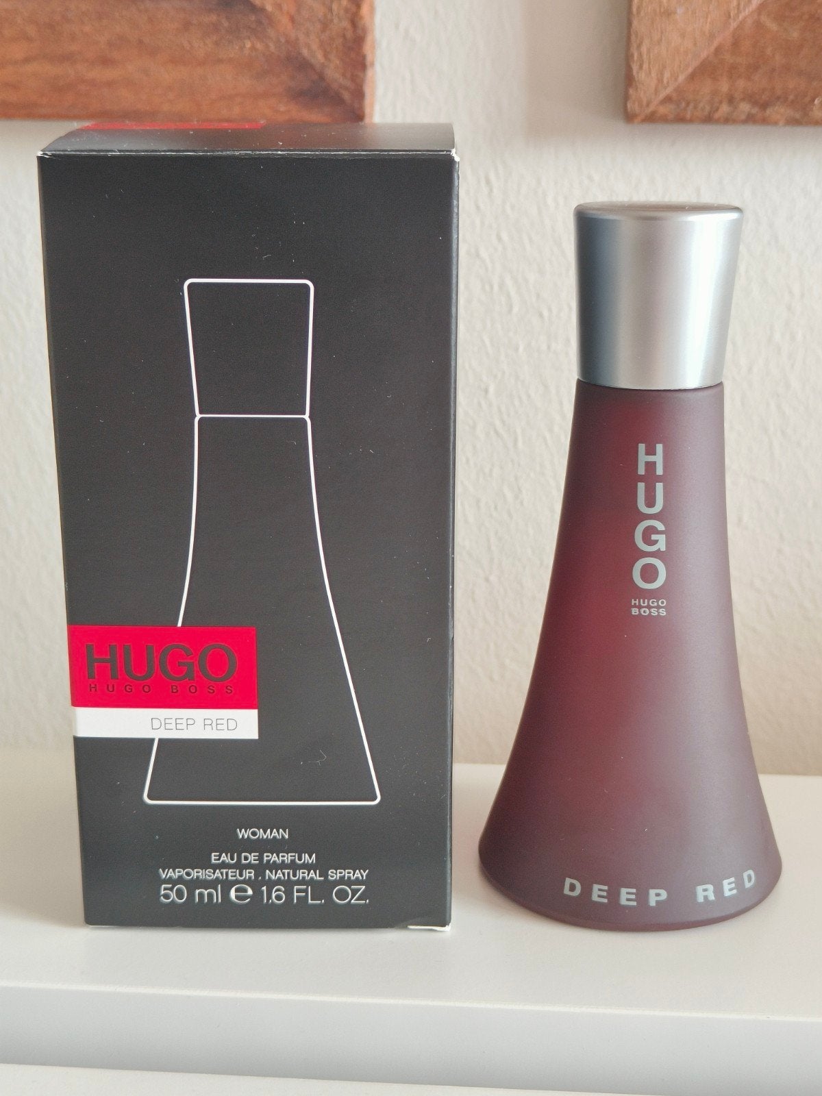 Hugo Boss Deep Red eau de parfum 50 ml, Ophalen of Verzenden, Zo goed als nieuw