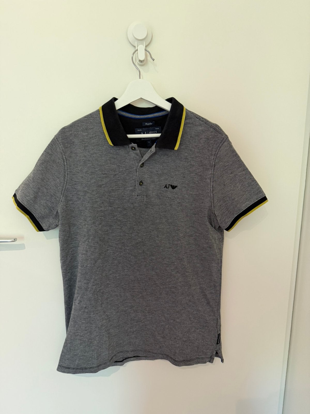 Polo van armani maat XL, Verzenden, Zo goed als nieuw, Maat 56/58 (XL), Grijs